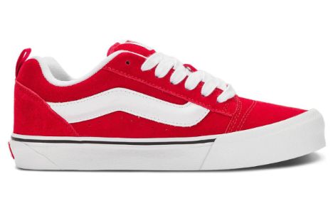 Vans Knu Skool 'Red White' VN0009QCJV6 sold by KicksCrew
