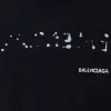 Balenciaga Hand Drawn Balenciaga T-Shirt Large Fit 'Black' 641675TOVO51070 sold by KicksCrew