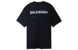 Balenciaga Hand Drawn Balenciaga T-Shirt Large Fit 'Black' 641675TOVO51070 sold by KicksCrew