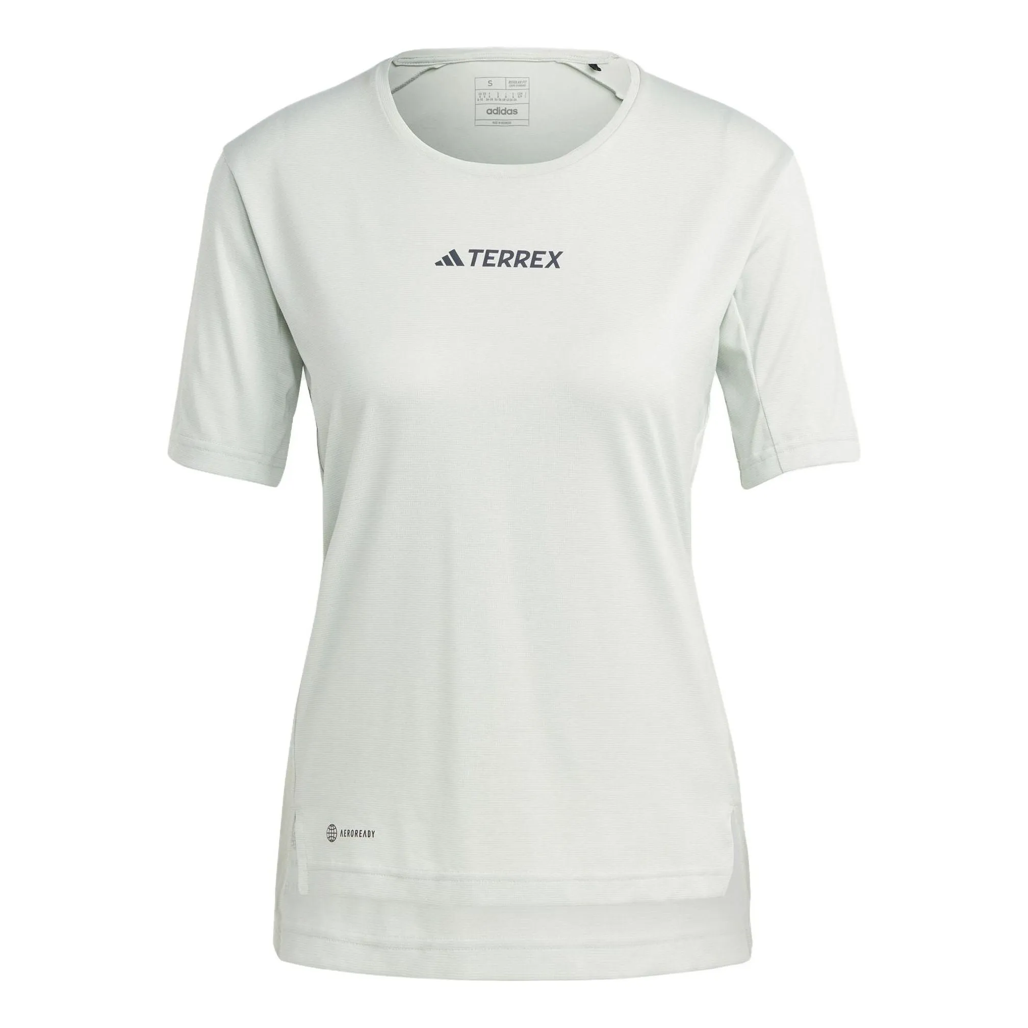 (WMNS) adidas Terrex Multi T-Shirt Asia Sizing 'Teal' HM4042 sold by KicksCrew