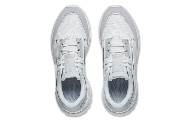(WMNS) Li-Ning Star Wind 2.0 Sneakers 'Grey White' AGCT156-1 sold by KicksCrew product image thumbnail 3