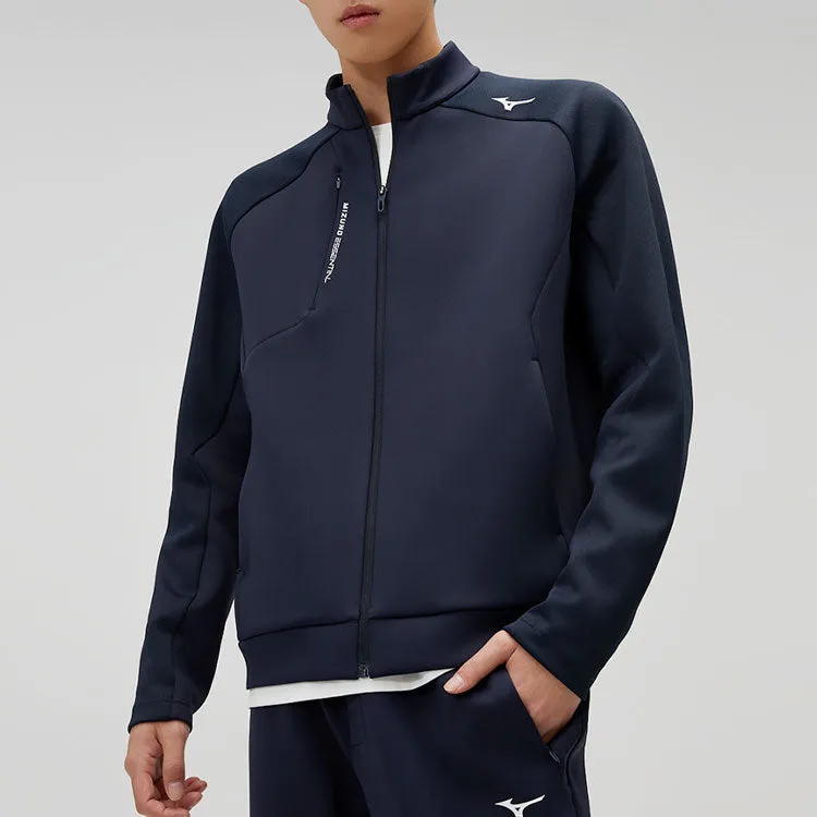 Mizuno Essential Jacket 'Navy' K2CC41A114 sold by KicksCrew product image thumbnail 3