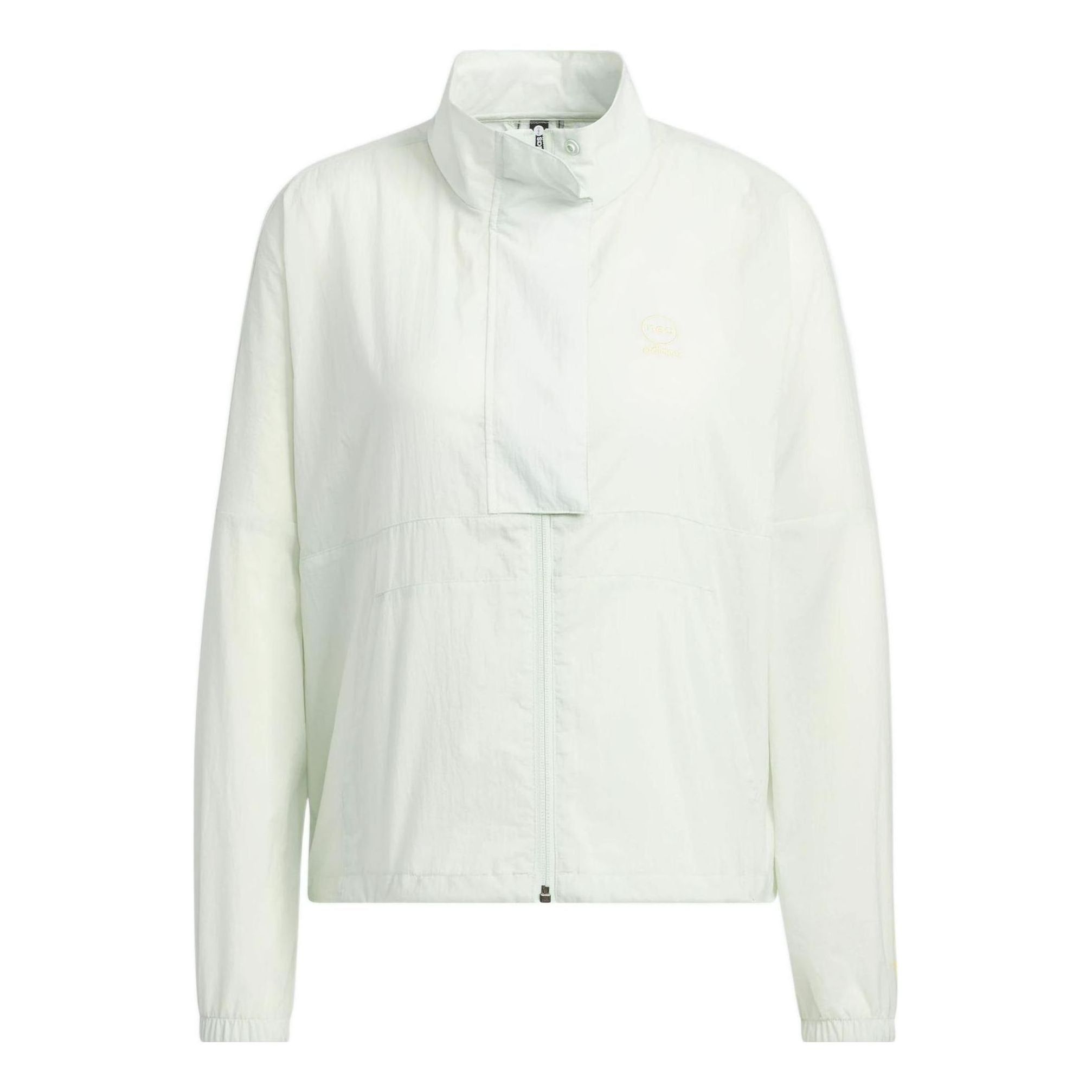 (WMNS) Adidas Neo VBE Windbreaker Jackets 'Green' HN2385 sold by KicksCrew