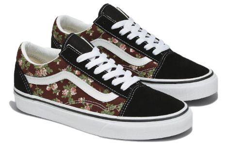 (WMNS) Vans Old Skool Wallflower Floral 'Black Brown' VN0007NT7YO sold by KicksCrew