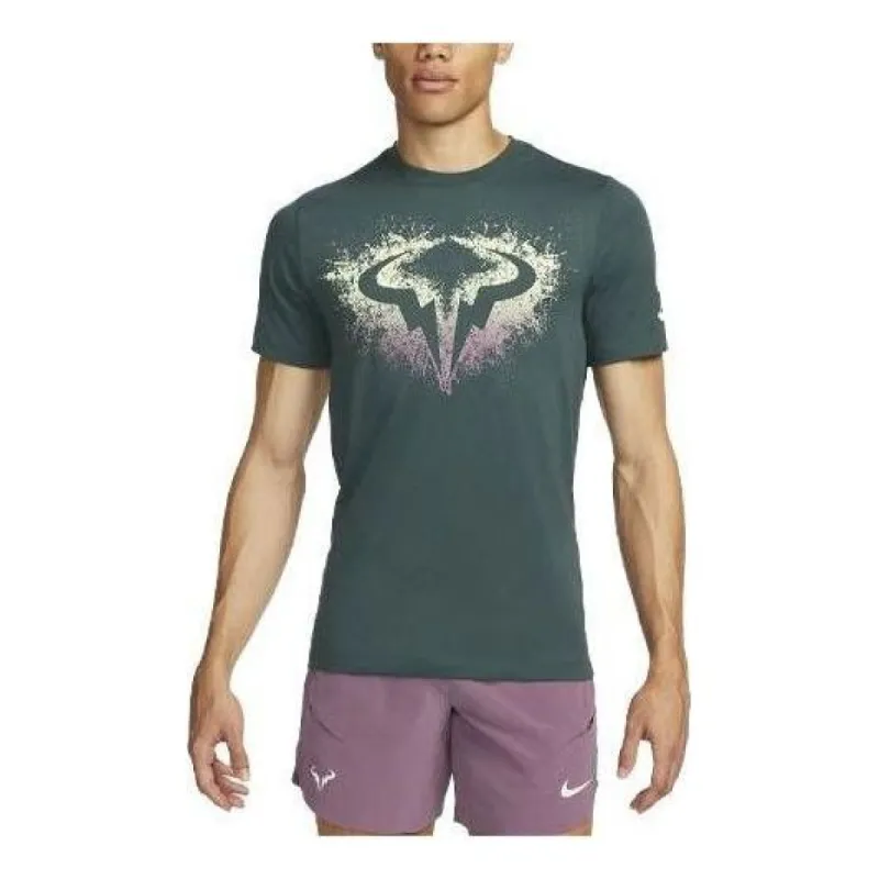 Nikecourt Dri-Fit Rafa T-Shirt 'Green' FJ1504-328 sold by KicksCrew
