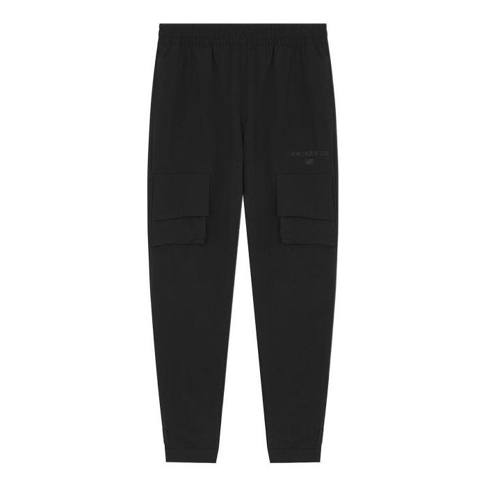 New Balance Lifestyle Cargo Pants 'Black' AMP21558-BK sold by KicksCrew