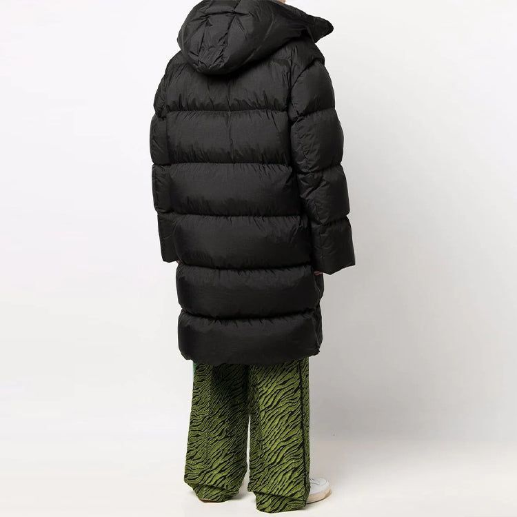 Off-White Down-feather Mid-length Coat 'Black' OMED037F21FAB0011001 sold by KicksCrew product image thumbnail 3