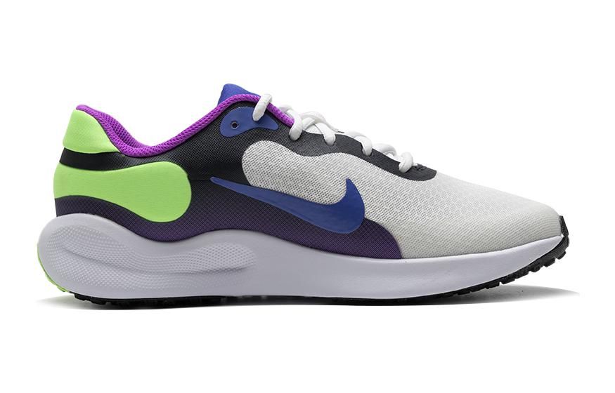 (GS) Nike Revolution 7 Shoes 'White Fuchsia Dream Green' FB7689-100 sold by KicksCrew product image thumbnail 2