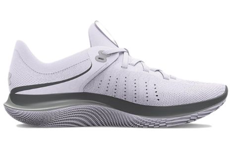 (WMNS) Under Armour Flow Synchronicity 'White Metallic Silver' 3024786-101 sold by KicksCrew