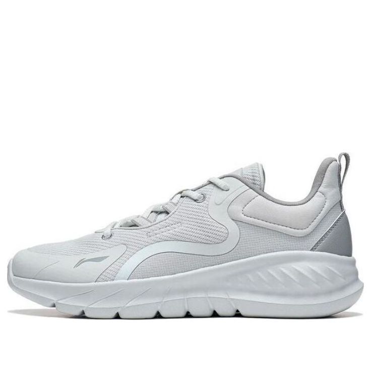 Li-Ning Eazgo Flex 'Grey White' ARST073-4 sold by KicksCrew