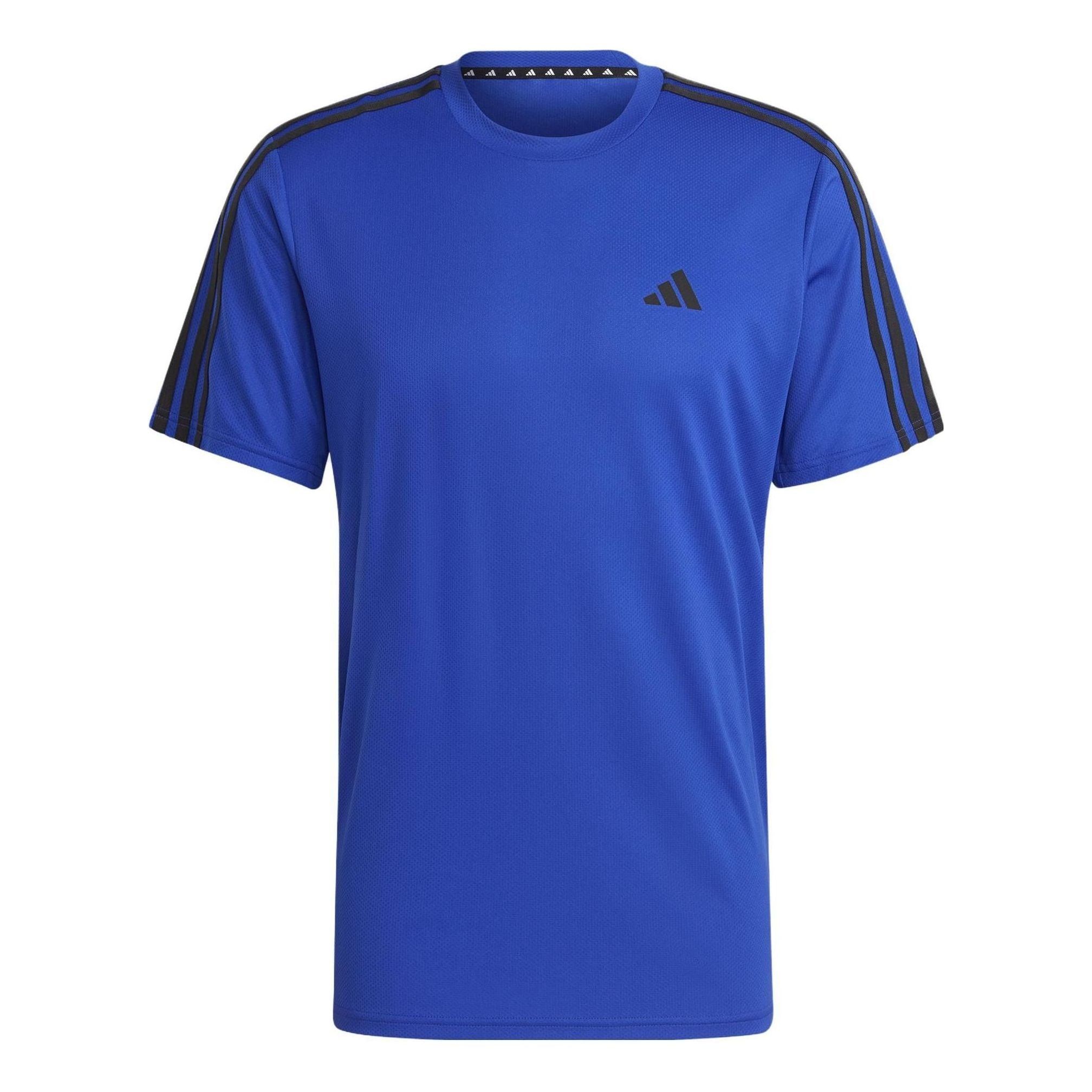adidas Train Essentials 3-Stripes Training Tee 'Lucid Blue' IB8153 sold by KicksCrew