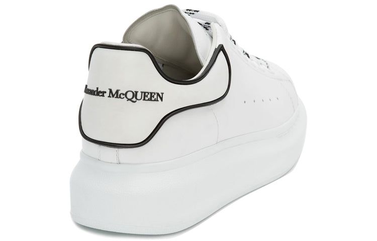 (WMNS) Alexander McQueen Oversized Sneaker 'White Black' 621056WHXMT9074 sold by KicksCrew product image thumbnail 4