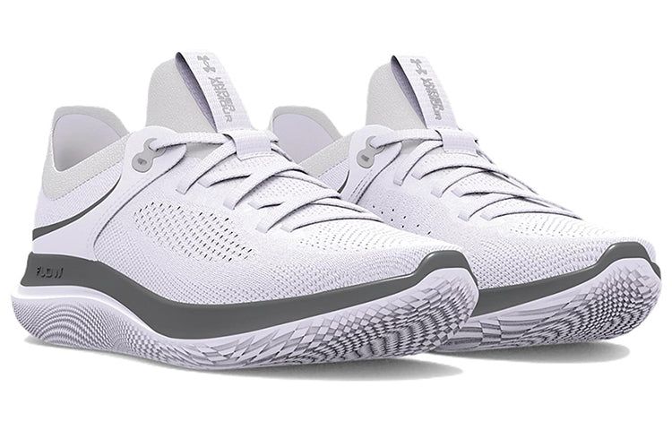 (WMNS) Under Armour Flow Synchronicity 'White Metallic Silver' 3024786-101 sold by KicksCrew product image thumbnail 3