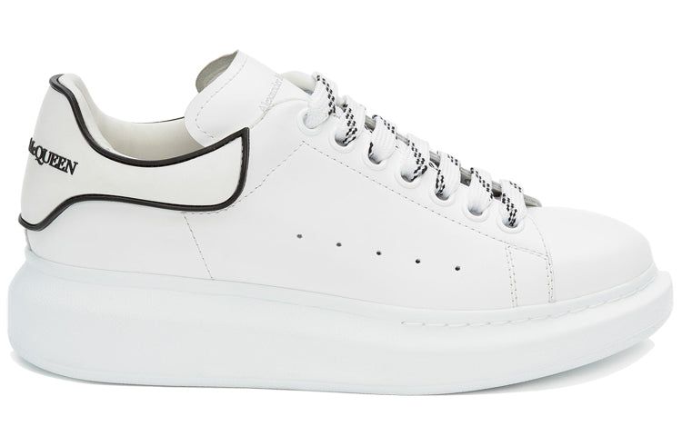 (WMNS) Alexander McQueen Oversized Sneaker 'White Black' 621056WHXMT9074 sold by KicksCrew product image thumbnail 2