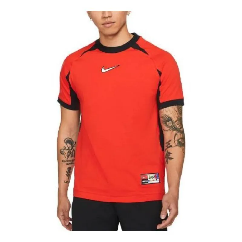 Nike F.C. Home Short Sleeve Jersey 'Red' DA5580-673 sold by KicksCrew