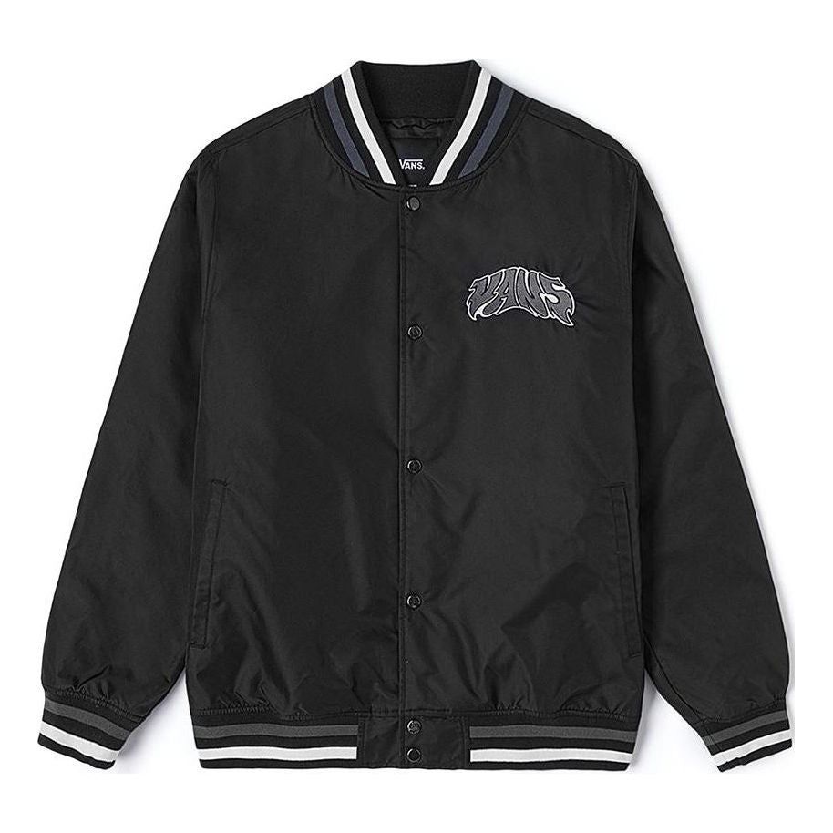 Vans Dunton Baseball Jacket 'Black' VN000G81BLK sold by KicksCrew