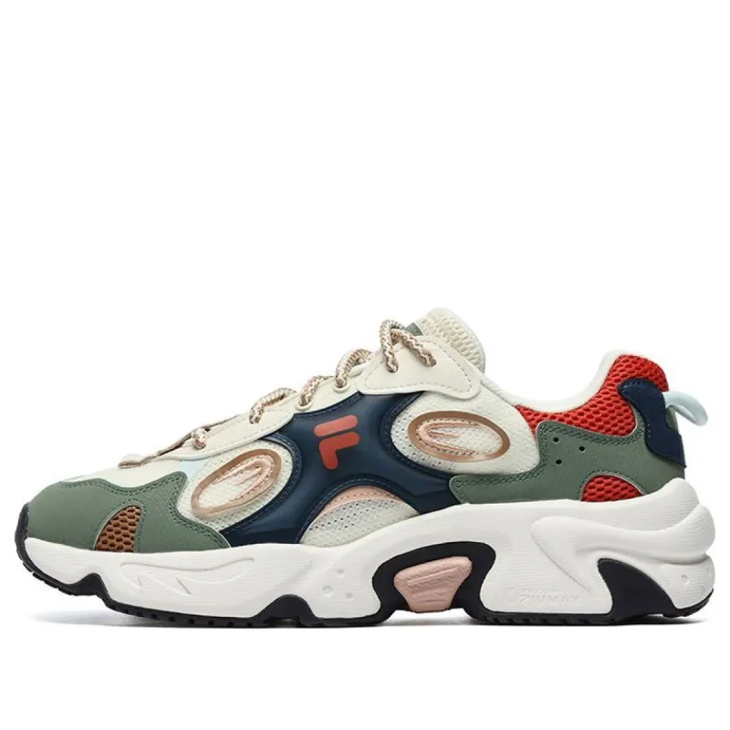FILA FUSION Raccoon Sneakers 'White Green Red' T12M231121FWL sold by KicksCrew