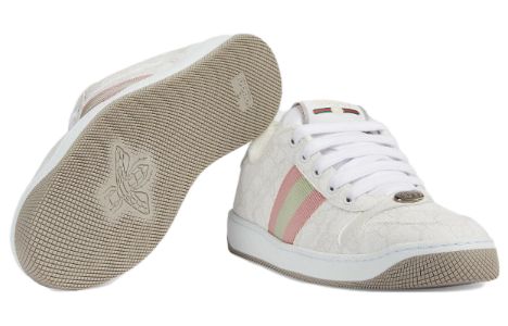(WMNS) GUCCI Screener sneaker 'White GG Supreme' 771134-96GE0-9058 sold by KicksCrew
