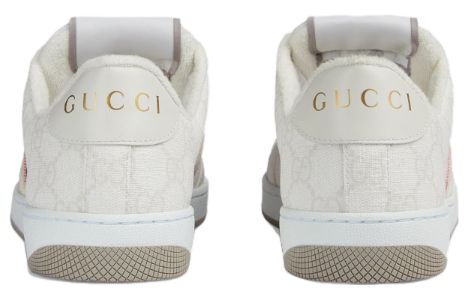 (WMNS) GUCCI Screener sneaker 'White GG Supreme' 771134-96GE0-9058 sold by KicksCrew