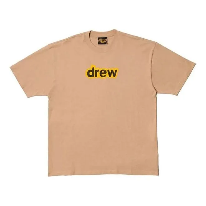 Drew House Secret T-shirt 'Khaki' DR-FW21-026 sold by KicksCrew
