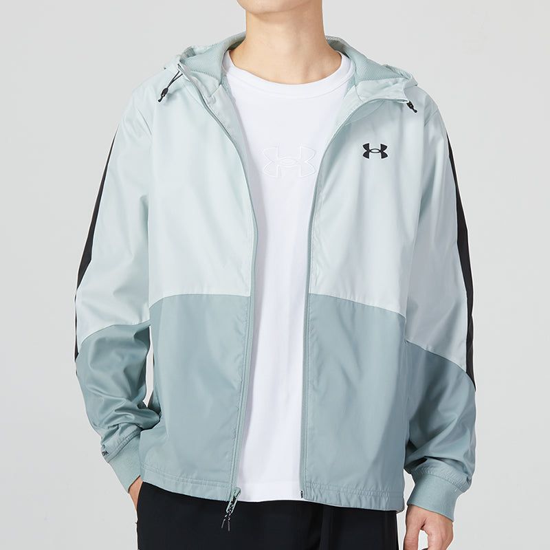 Under Armour Legacy Windbreaker Jacket 'Blue' 1373821-781 sold by KicksCrew