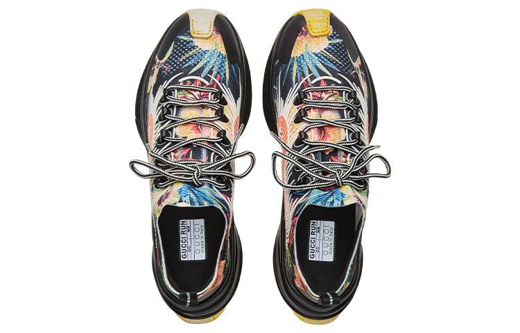 Gucci Run Sneaker 'Floral Black' 698547-UZJ10-8560 sold by KicksCrew product image thumbnail 4