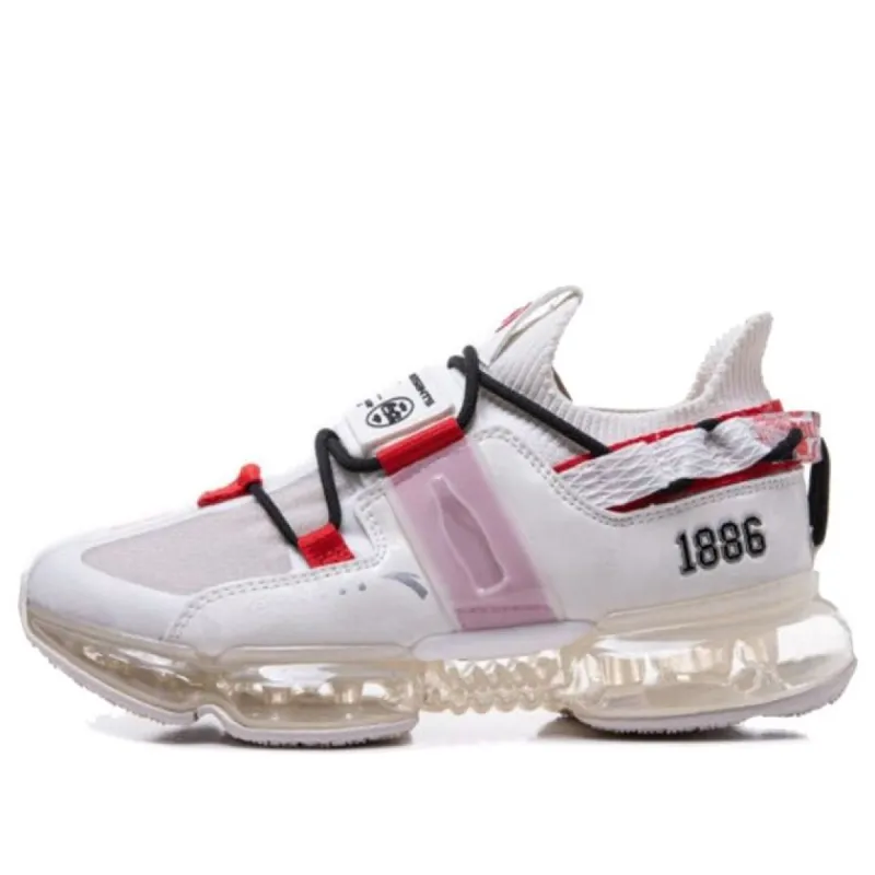 (WMNS) ANTA x Coca-Cola Running Series Sneakers 'White Black Red' 122025530-5 sold by KicksCrew