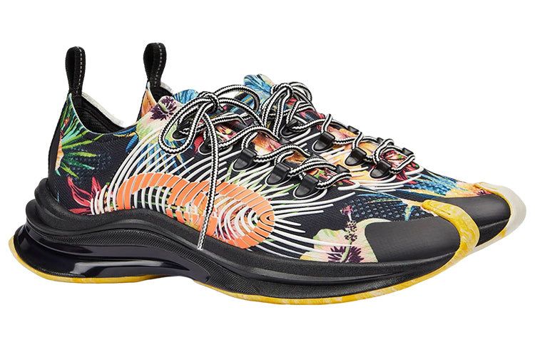 Gucci Run Sneaker 'Floral Black' 698547-UZJ10-8560 sold by KicksCrew product image thumbnail 2