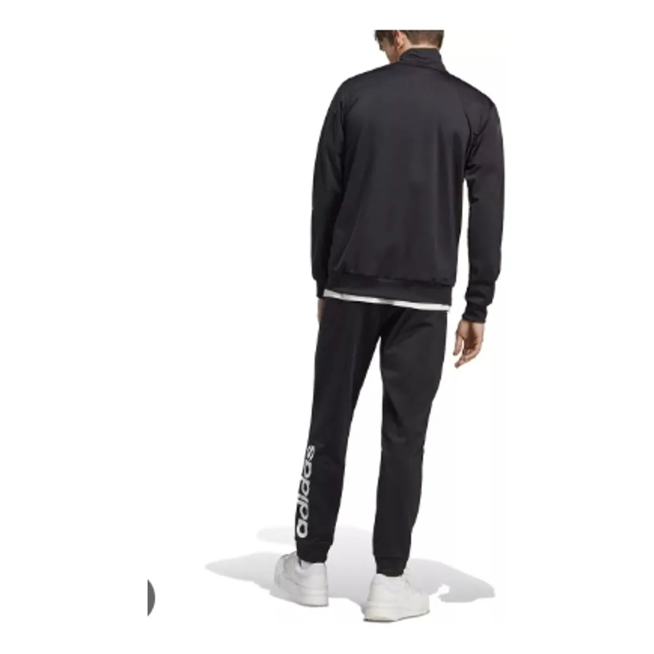 adidas Linear Logo Tricot Track Suit 'Black' IC6775 sold by KicksCrew product image thumbnail 3
