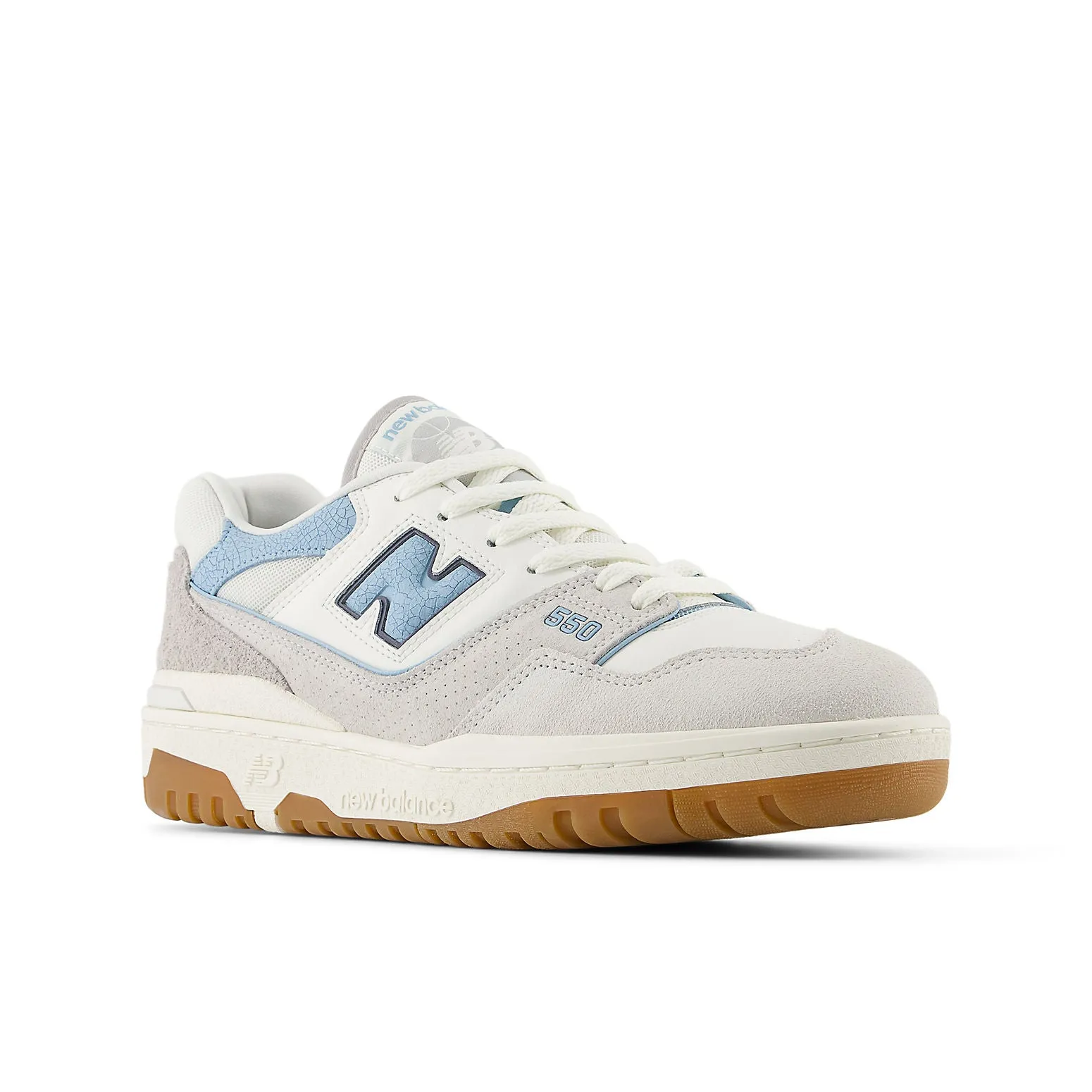 New Balance 550 'White University Blue Grey Gum' BB550FCB sold by KicksCrew product image thumbnail 3