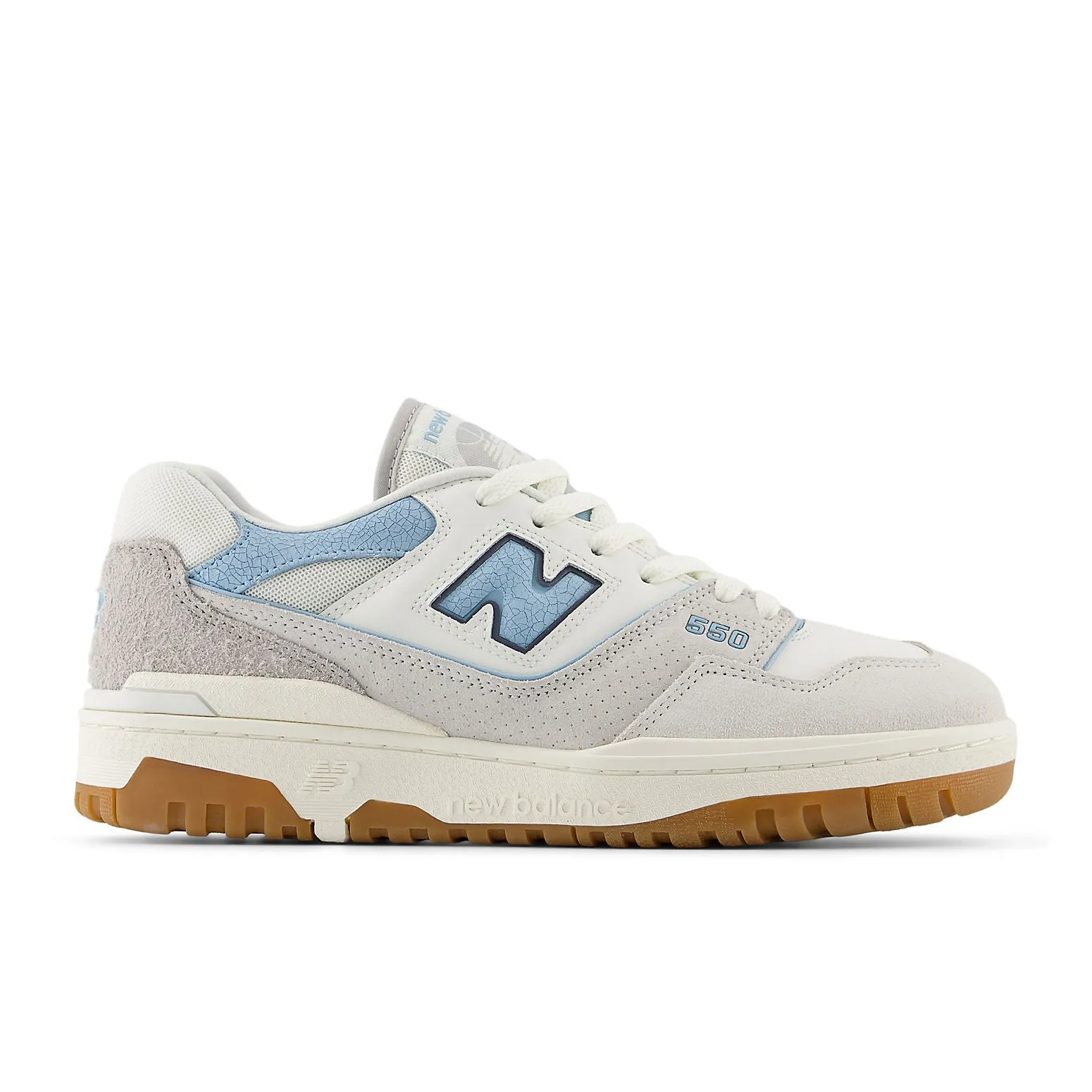 New Balance 550 'White University Blue Grey Gum' BB550FCB sold by KicksCrew product image thumbnail 2