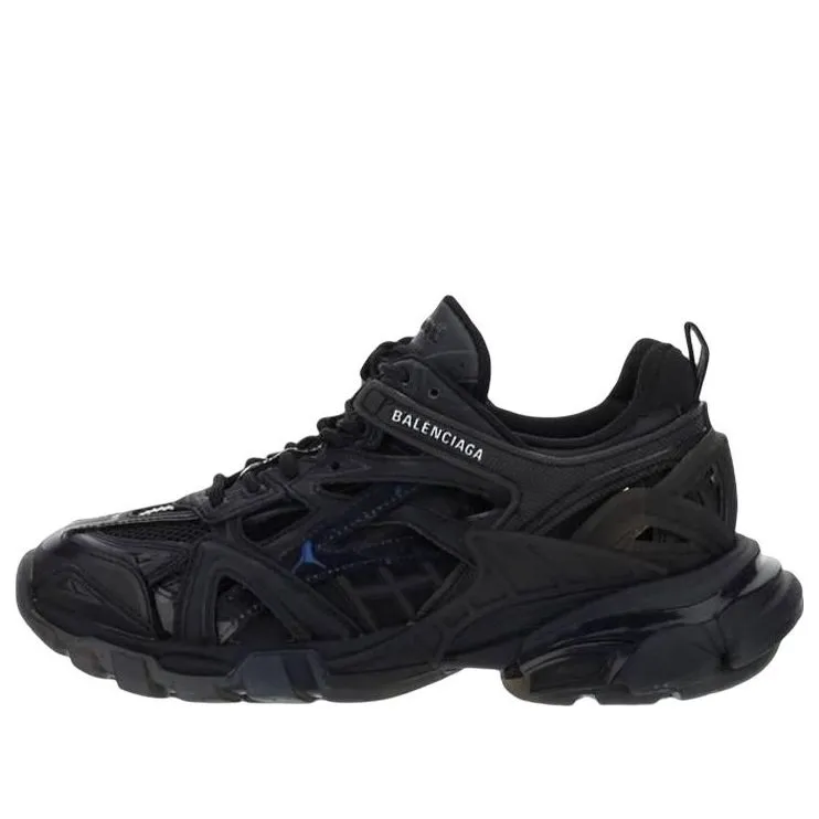 (WMNS) Balenciaga Track 2.0 Sneakers 'Black' 668822W3CT11000 sold by KicksCrew