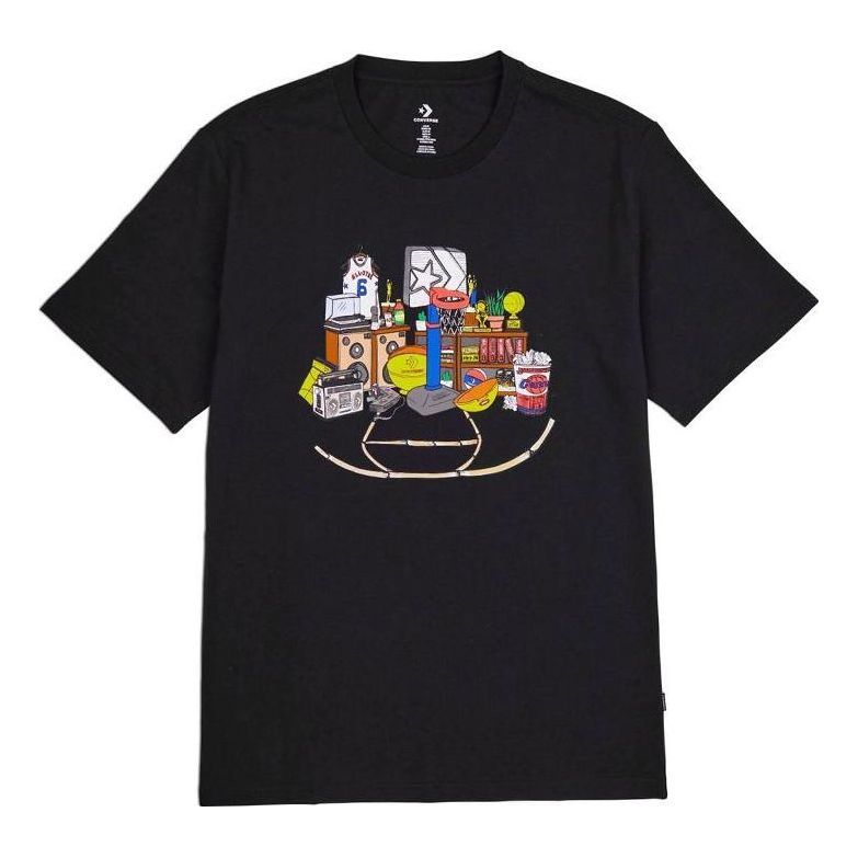 Converse Throwback T-Shirt 'Black' 10023259-A01 sold by KicksCrew