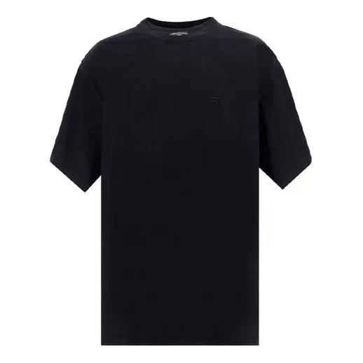Balenciaga Sporty B Crewneck T-Shirt 'Black' 657059TKV901069 sold by KicksCrew