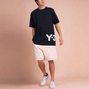 adidas Y-3 CH1 Short Sleeve Large Logo Tee 'Black' HG6093 sold by KicksCrew