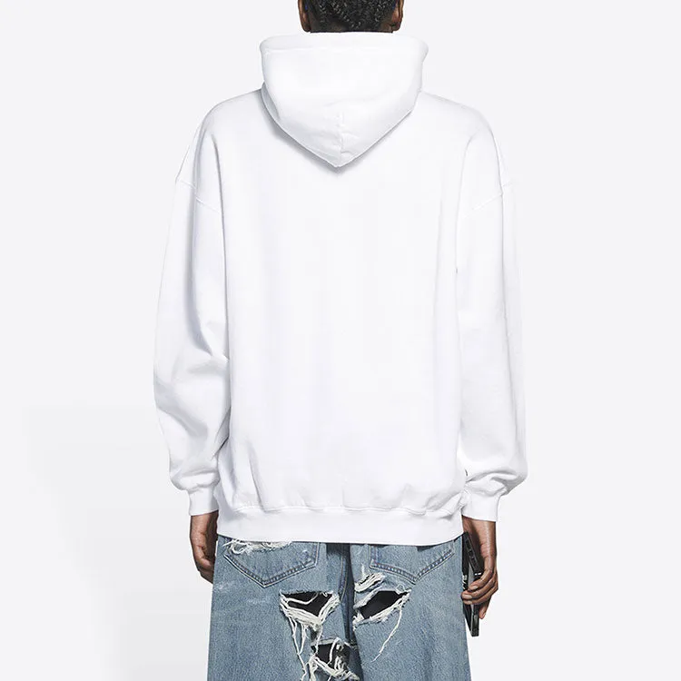 Balenciaga BB Pixel Medium Fit Hoodie 'White' 578135TKVI89040 sold by KicksCrew product image thumbnail 4