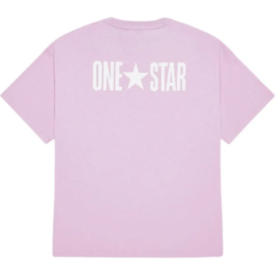 Converse One Star T-Shirt 'Purple White' 10026573-A10 sold by KicksCrew product image thumbnail 2