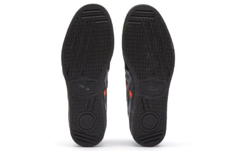 Onitsuka Tiger GSM Shoes 'Black Grey Orange' 1183B842-001 sold by KicksCrew