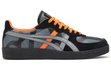 Onitsuka Tiger GSM Shoes 'Black Grey Orange' 1183B842-001 sold by KicksCrew