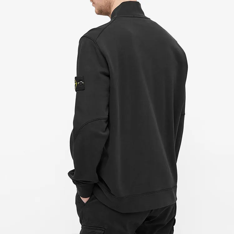 STONE ISLAND Garment Dyed Bomber Jacket 'Black' 741560351-V0029 sold by KicksCrew product image thumbnail 2