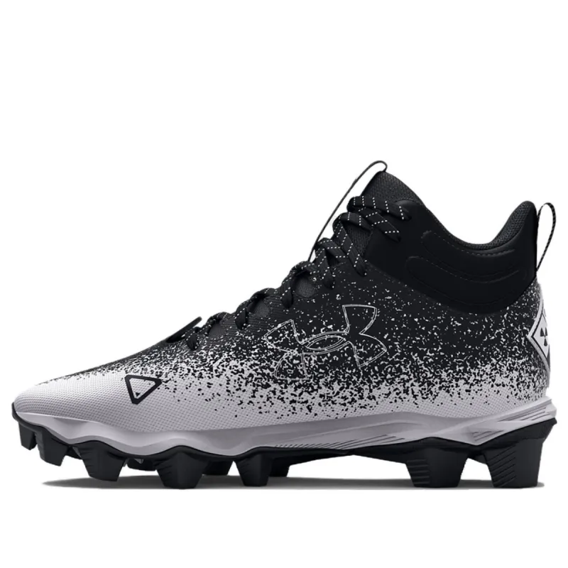Under Armour Spotlight Franchise 2.0 RM Football Cleats 'Black White' 3025083-001 sold by KicksCrew