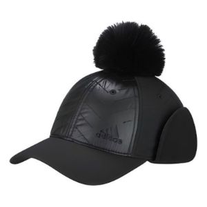 (WMNS) adidas Cold.RDY Warm Cap with Ear Flaps 'Black' HG5573 sold by KicksCrew