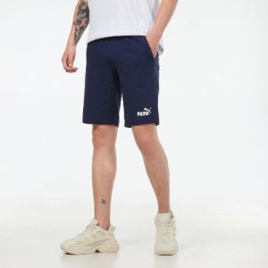 Puma Essentials Short 12" Cotton 'Navy White' 588722-06 sold by KicksCrew