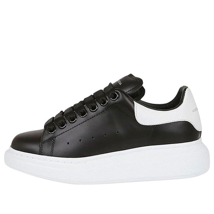 (WMNS) Alexander McQueen Oversized Platform Sneaker 'Black' 553770WHGP51070 sold by KicksCrew
