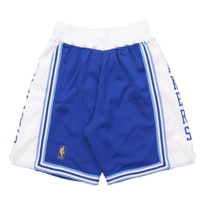Mitchell & Ness NBA Authentic Shorts Los Angeles Lakers Alternate 1996-97 'Blue White' ASHRGS18120-LALROYA96 sold by KicksCrew
