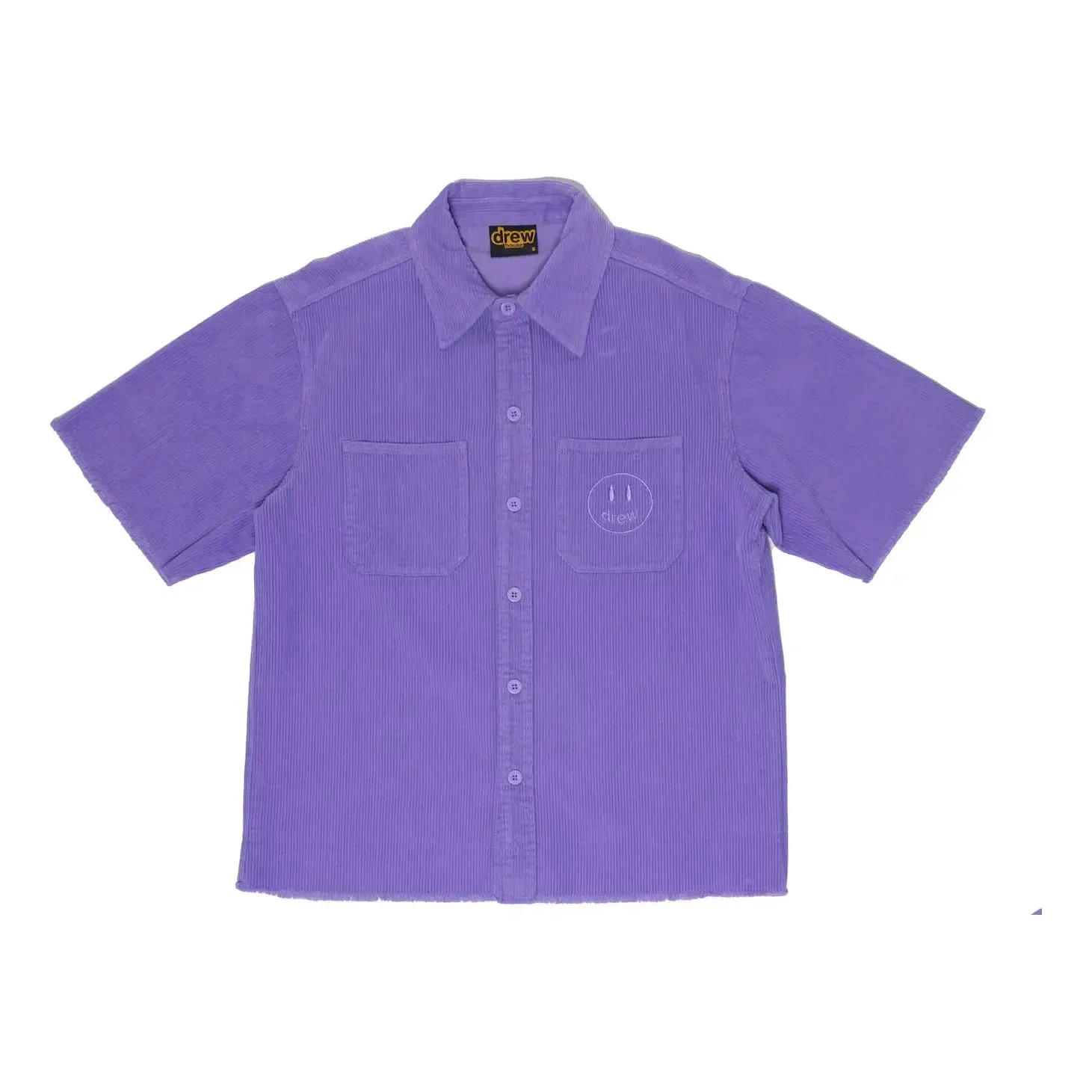 Drew House Corduroy Shirt 'Lavender' DR-FW21-001 sold by KicksCrew