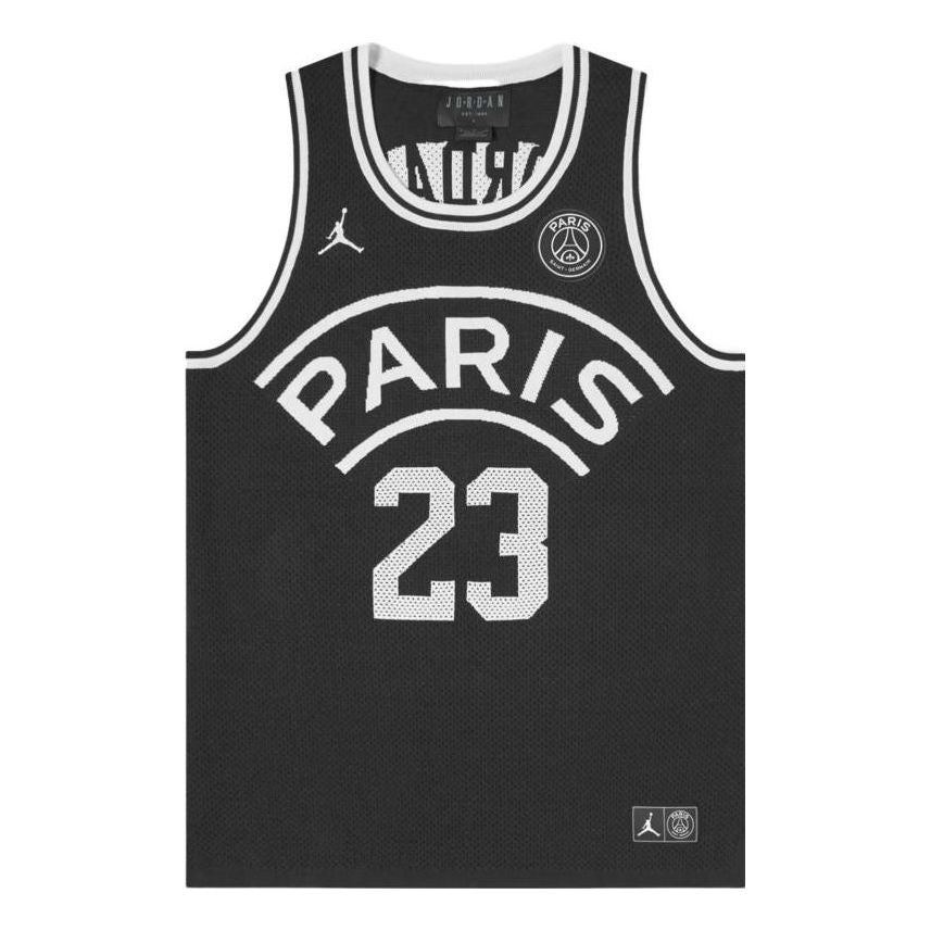 Air Jordan Flight x Paris SaintGermain Jerseys 23 'Black' BQ4204-010 sold by KicksCrew