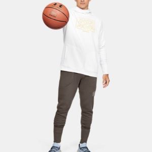 Under Armour Baseline Fleece Pants 'Brown' 1343008-250 sold by KicksCrew