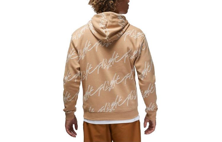 Air Jordan Essentials Fleece Pullover Hoodie 'Khaki' FB7318-200 sold by KicksCrew product image thumbnail 2