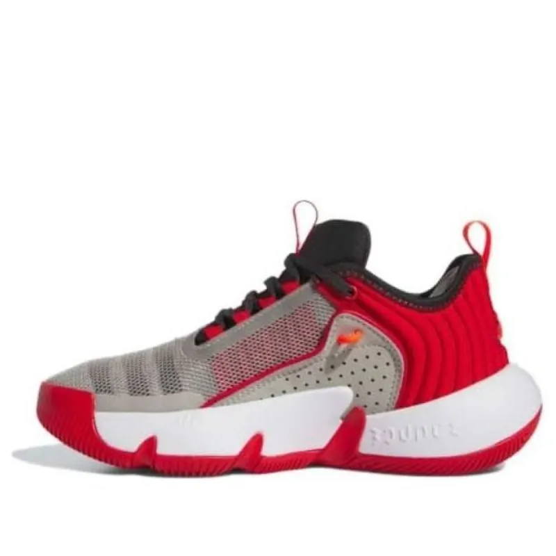 (GS) adidas Trae Unlimited Big 'Metal Grey Better Scarlet' IG0703 sold by KicksCrew